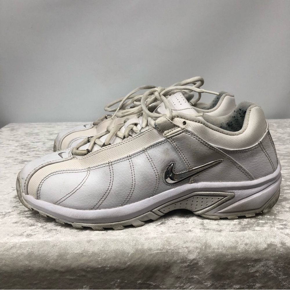 Nike VXT men’s size 11.5 white metallic silver 310234 101